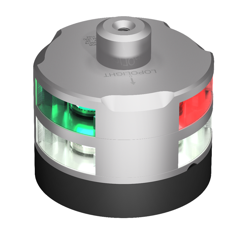 2nm Tri-Anchor w/Strobe & Windex, silver anodized